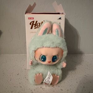 Labubu Pop Mart The Monsters - Have a Seat Vinyl Plush Blind Box,  Ququ